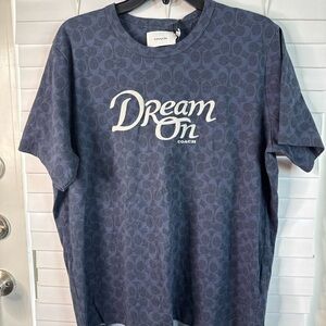 Coach Navy Dream On Tee